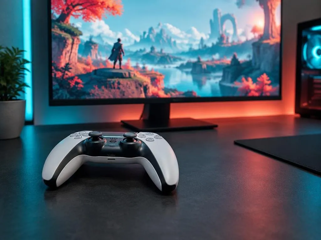 Controller and gaming monitor